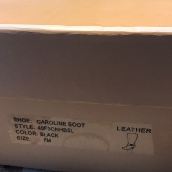 Classy Michael Kors Tall Leather Boots - Picture 7 of 9